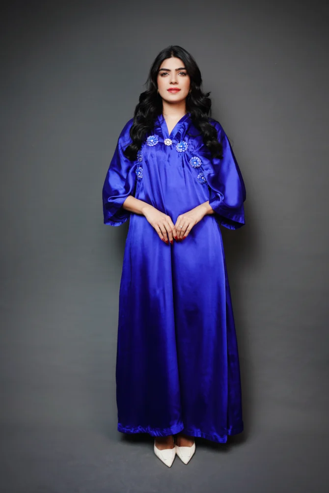 Umbrella Style Silk Gown - Image 4